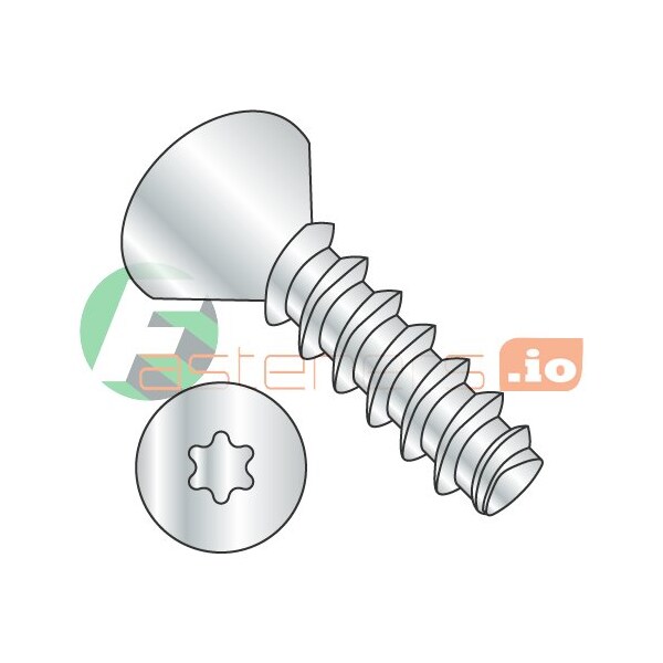 Newport Fasteners Thread Forming Screw, 1/4" x 3/4 in, Zinc Plated Steel Flat Head Torx Drive, 4000 PK 297784 - main
